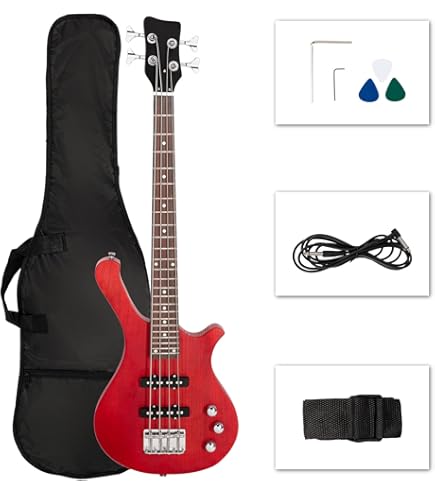 Amazon.com - Mini Punk Bass Guitar for RED HOT Chili Peppers